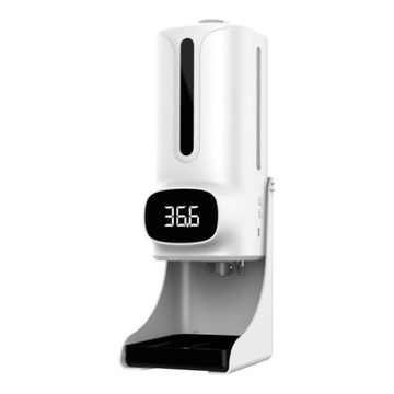 SANITIZER DISPENSER AND THERMOMETER WITH STAND - K9PRO