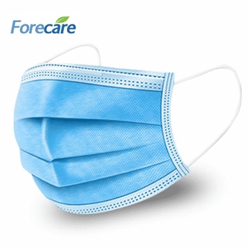 FORECARE 3PLY SURGICAL MASK - BLUE - 10PCS 