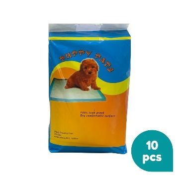 SOFTA LEAK PROOF DRY COMFORTABLE PUPPY PADS - 10PIECES PACK - BLUE 
