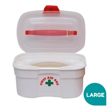 PORTABLE FIRST AID BOX  - LARGE 
