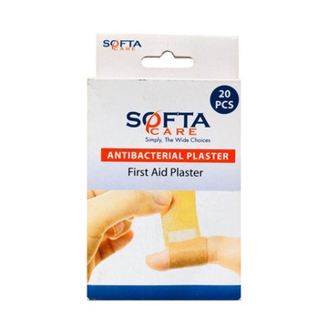 ANTIBACTERIAL FIRST AID PLASTER - 20PCS PACK