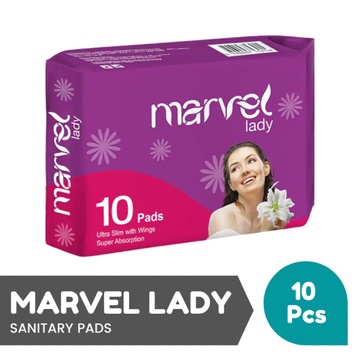 MARVEL LADY SANITARY PADS - 10PCS PACK