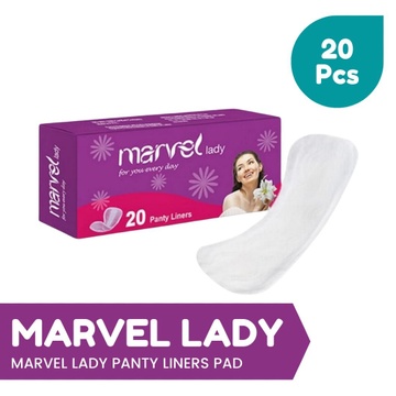MARVEL LADY PANTY LINERS PADS - 20PCS PACK