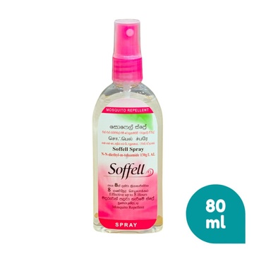 SOFFELL MOSQUITO REPELLENT SPRAY - 80ML