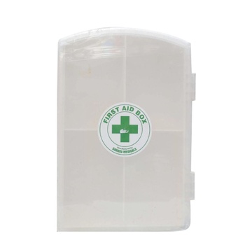 FIRST AID BOX - PLASTIC - WALL MOUNT - LARGE