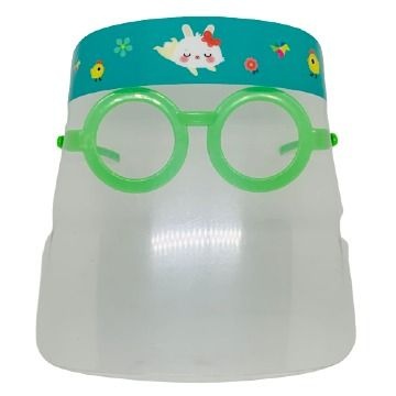 BABY FRAME FACE SHIELD - GREEN