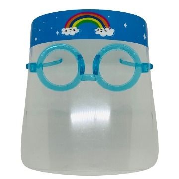 BABY FRAME FACE SHIELD - BLUE
