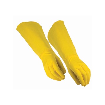 ELBOW HAND GLOVES -  YELLOW