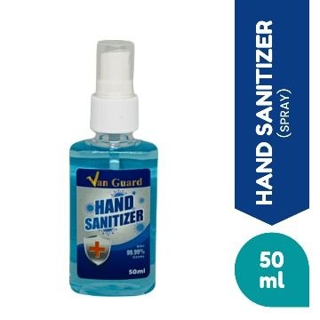 VAN GUARD HAND SANITIZER LIQUID- 50ML - SPRAY