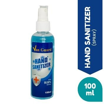 VAN GUARD HAND SANITIZER LIQUID- 100ML - SPRAY