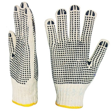 SAFETY DOT GRIP GLOVES - DOUBLE SIDE