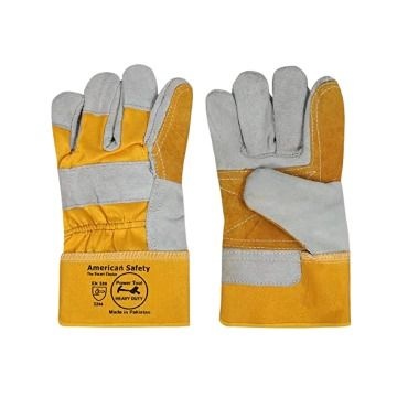 SAFETY HEAT RESISTANT GLOVES PAIR - PALM SIZE