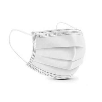 EQUATE 3PLY SURGICAL MASK - WHITE